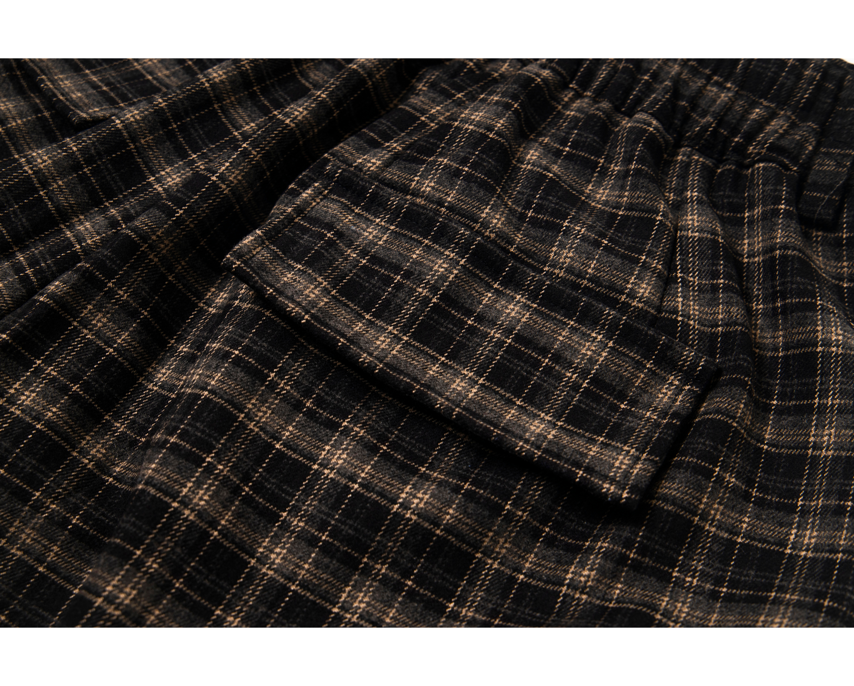 3-6-5.shop Plaid Cargo Shorts
