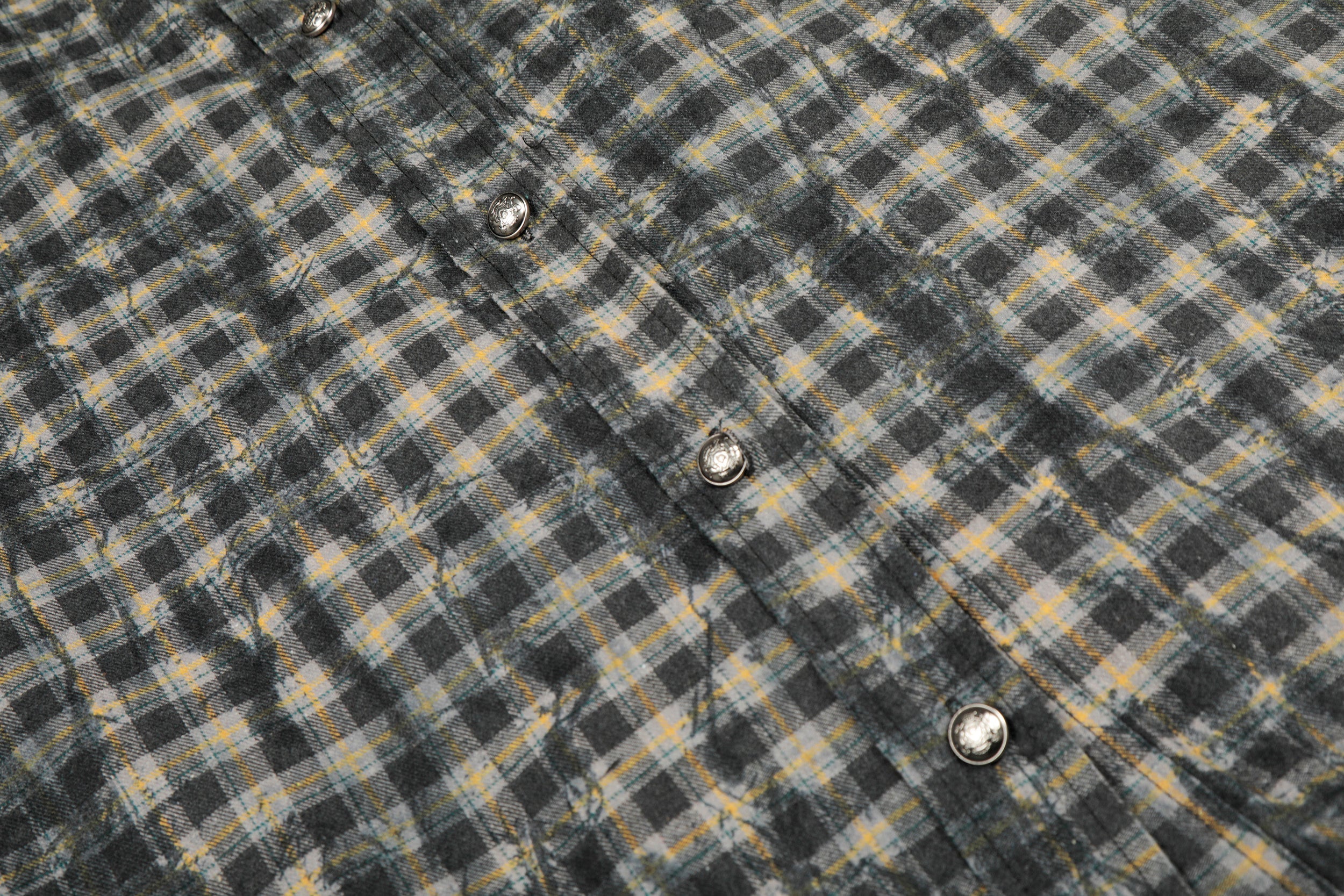 3-6-5.shop Vintage Plaid Button-Up Jacket