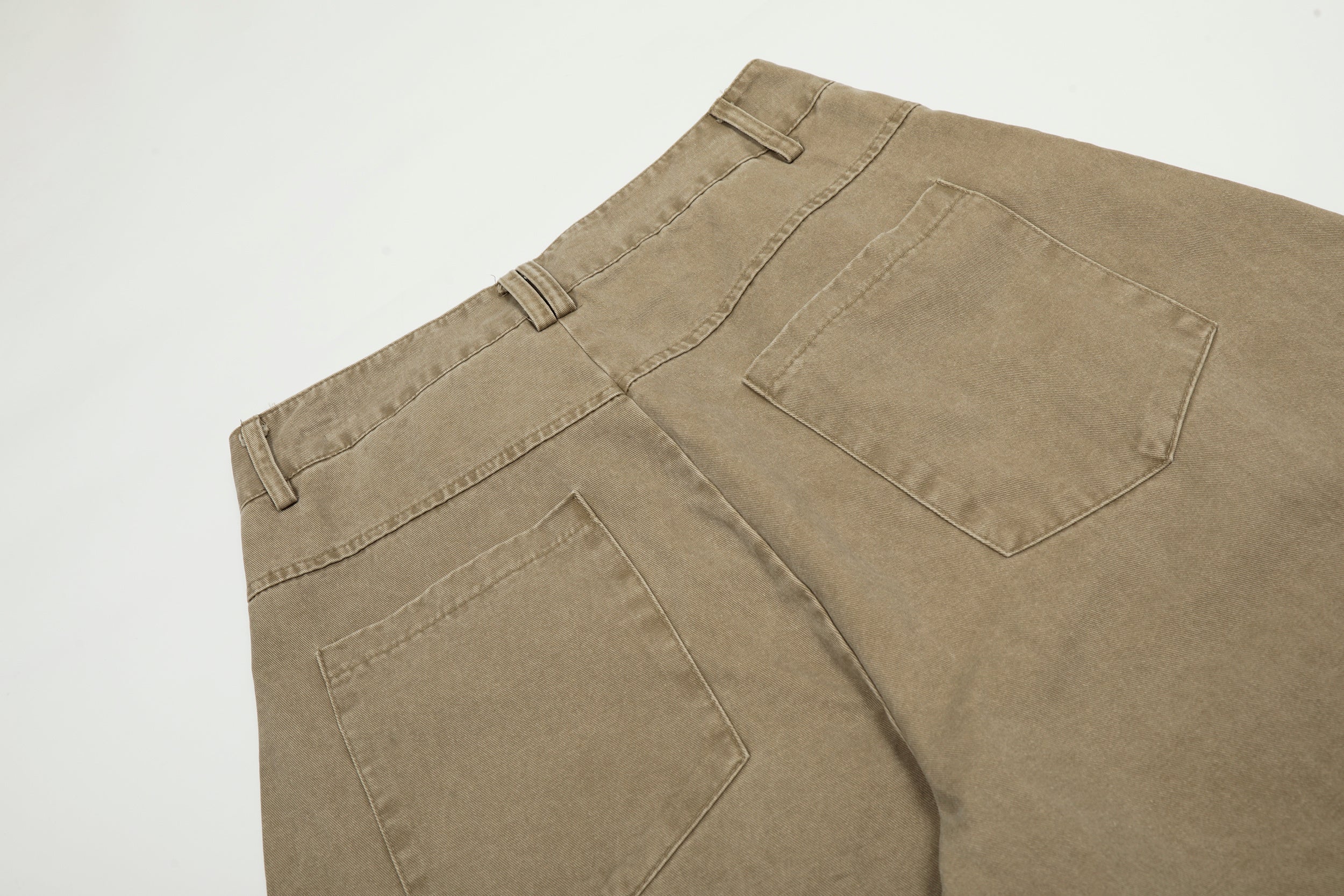 3-6-5.shop Text-Print Vintage Wide-Leg Pants