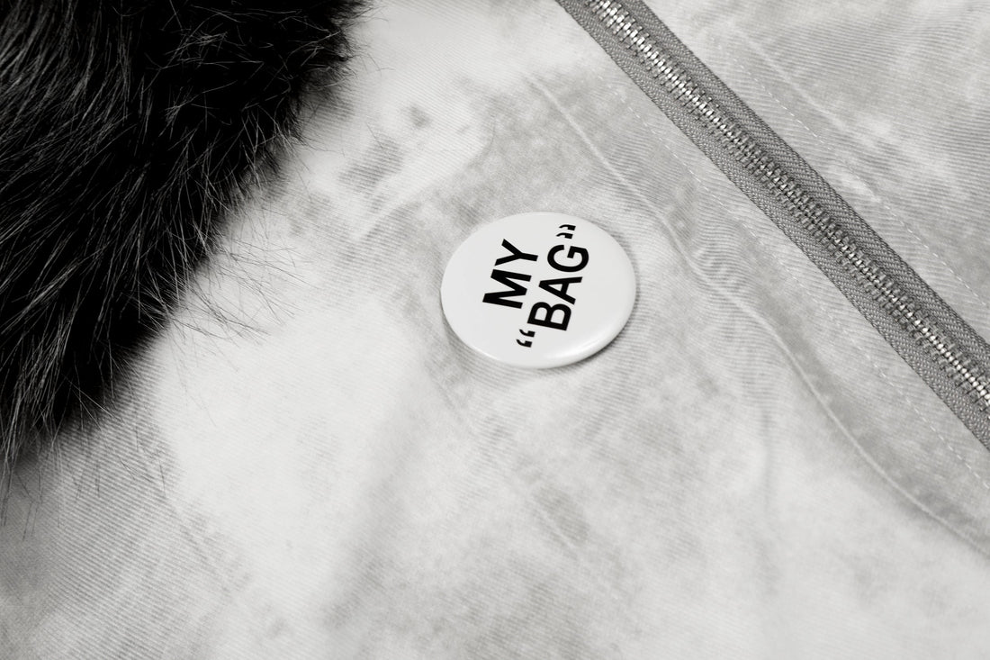 3-6-5.shop Tie-Dye Faux Fur Collar Bomber Jacket
