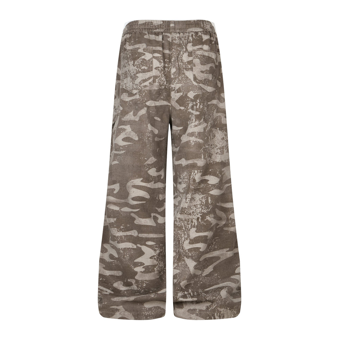 3-6-5.shop Camo Wide-Leg Sweatpants