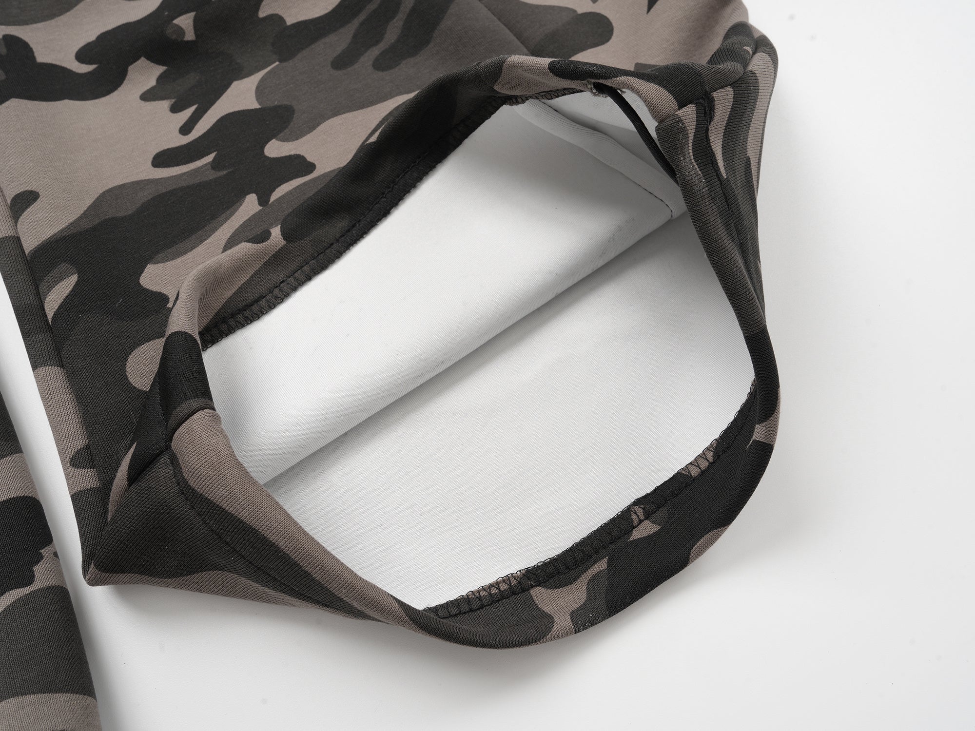 3-6-5.shop Camo Wide-Leg Track Pants