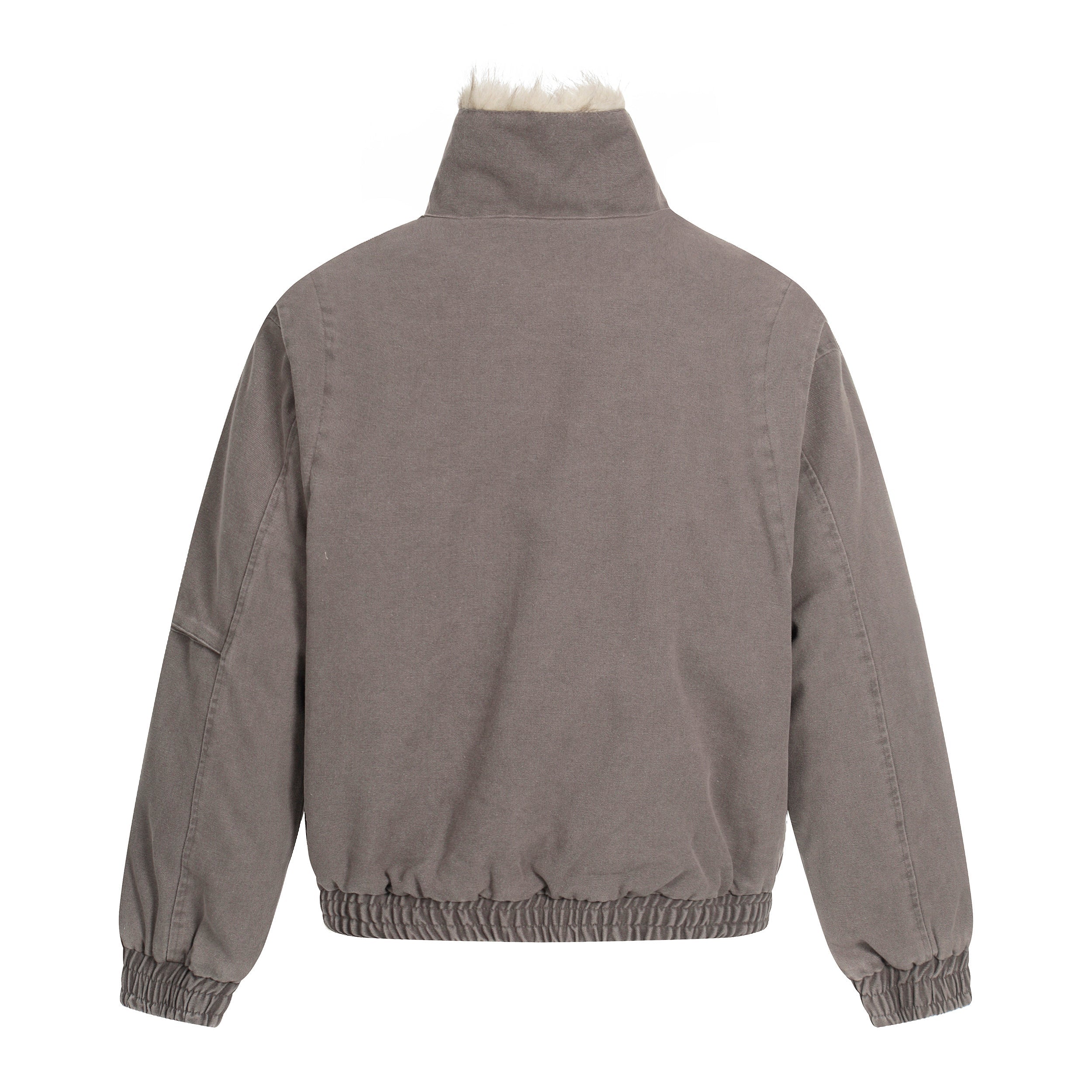 3-6-5.shop Fleece-Lined Utility Jacket