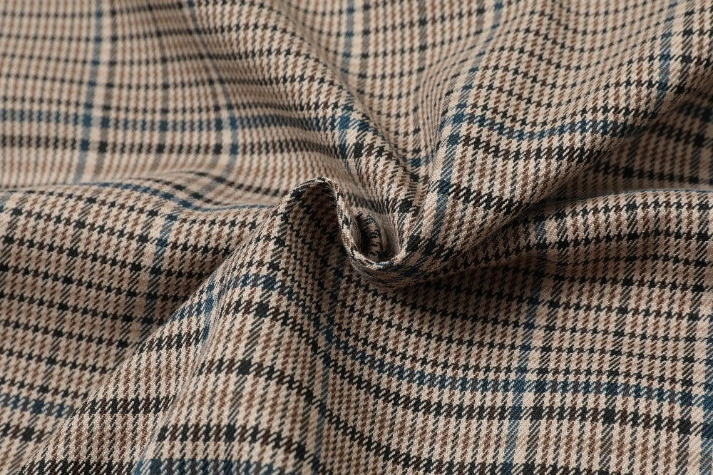 3-6-5.shop Reversible Plaid Fur Hooded Jacket