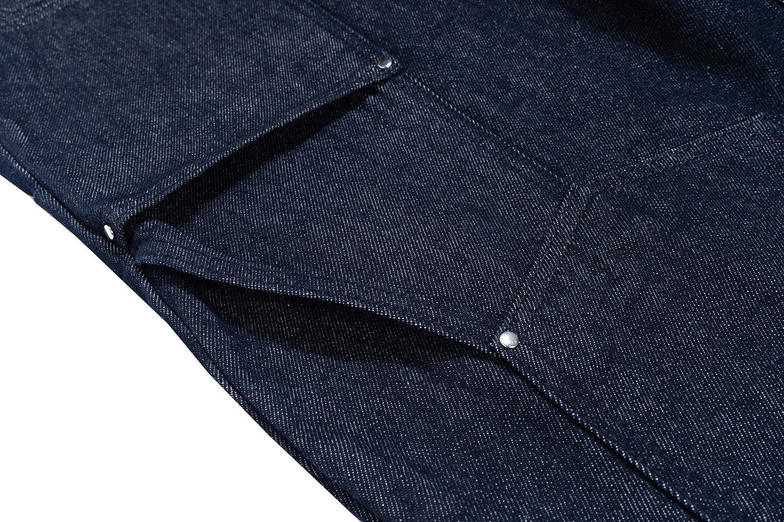 3-6-5.shop “Layered Utility Denim Shorts