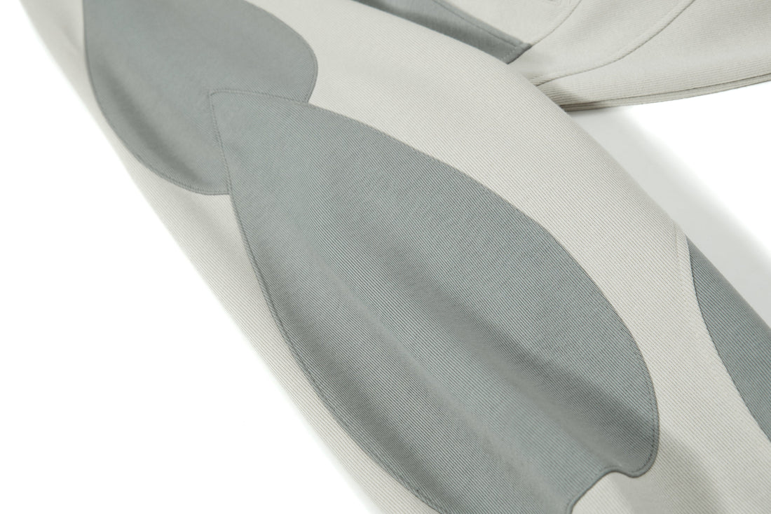 3-6-5.shop Multi-Panel Contrast Hooded Sweatshirt