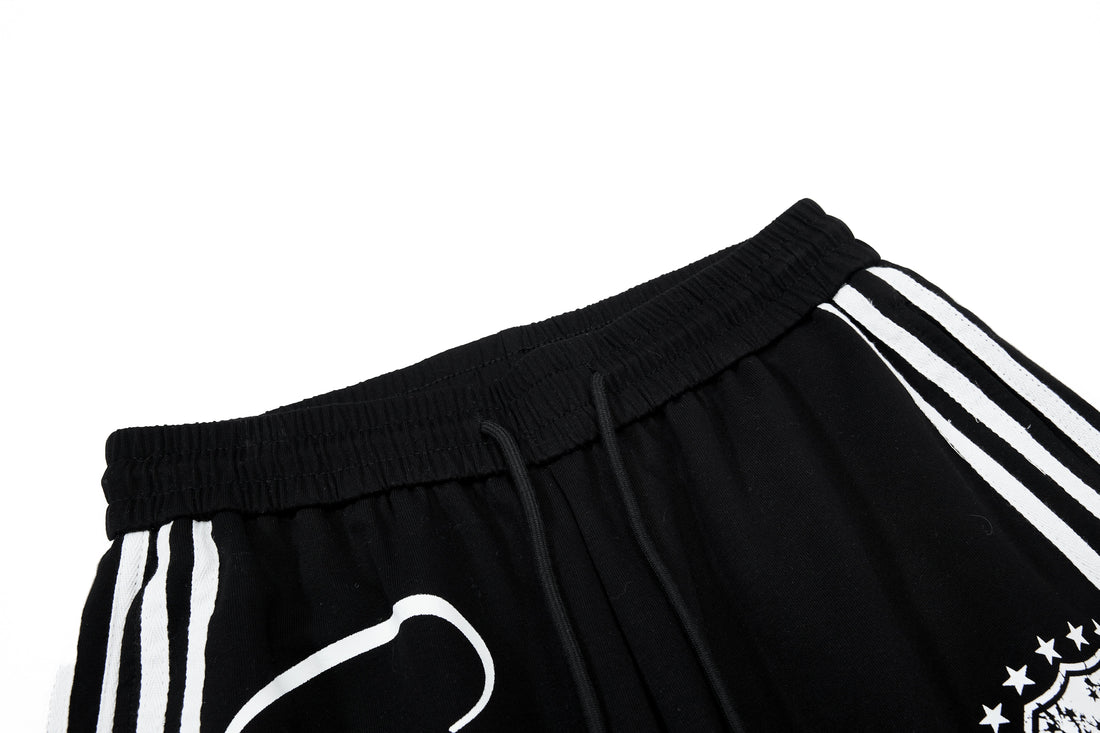 3-6-5.shop  Script Stripe Wide-Leg Sweatpants