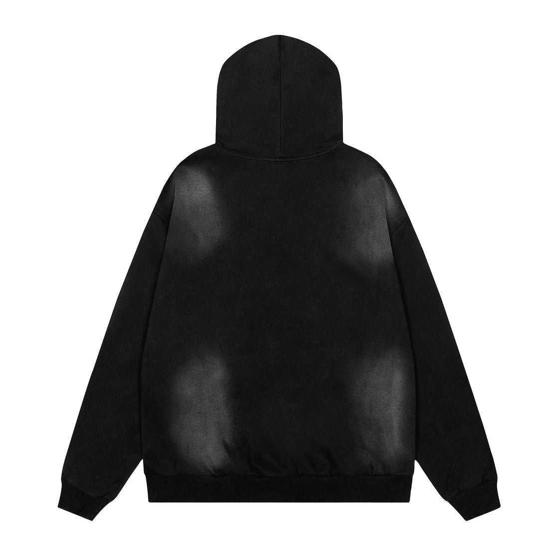 3-6-5.shop “Change” Spray-Fade Varsity Hoodie Jacket