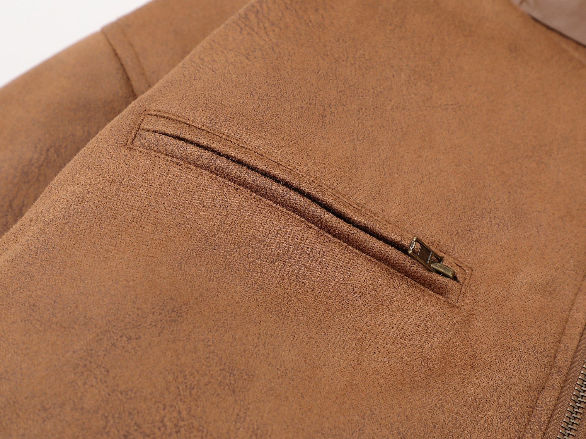 3-6-5.shop Fur-Collar Buckle Jacket