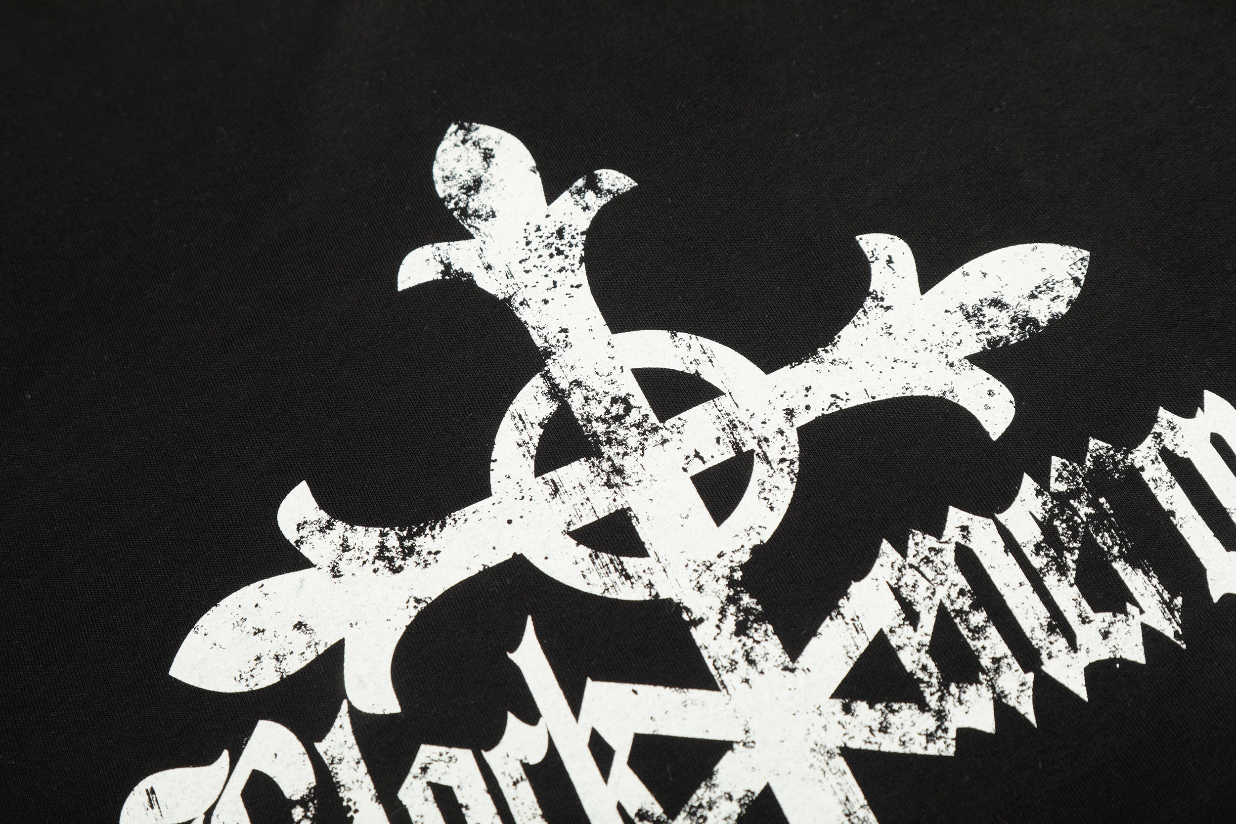 3-6-5.shop Cross Graphic Raglan Long Sleeve Tee