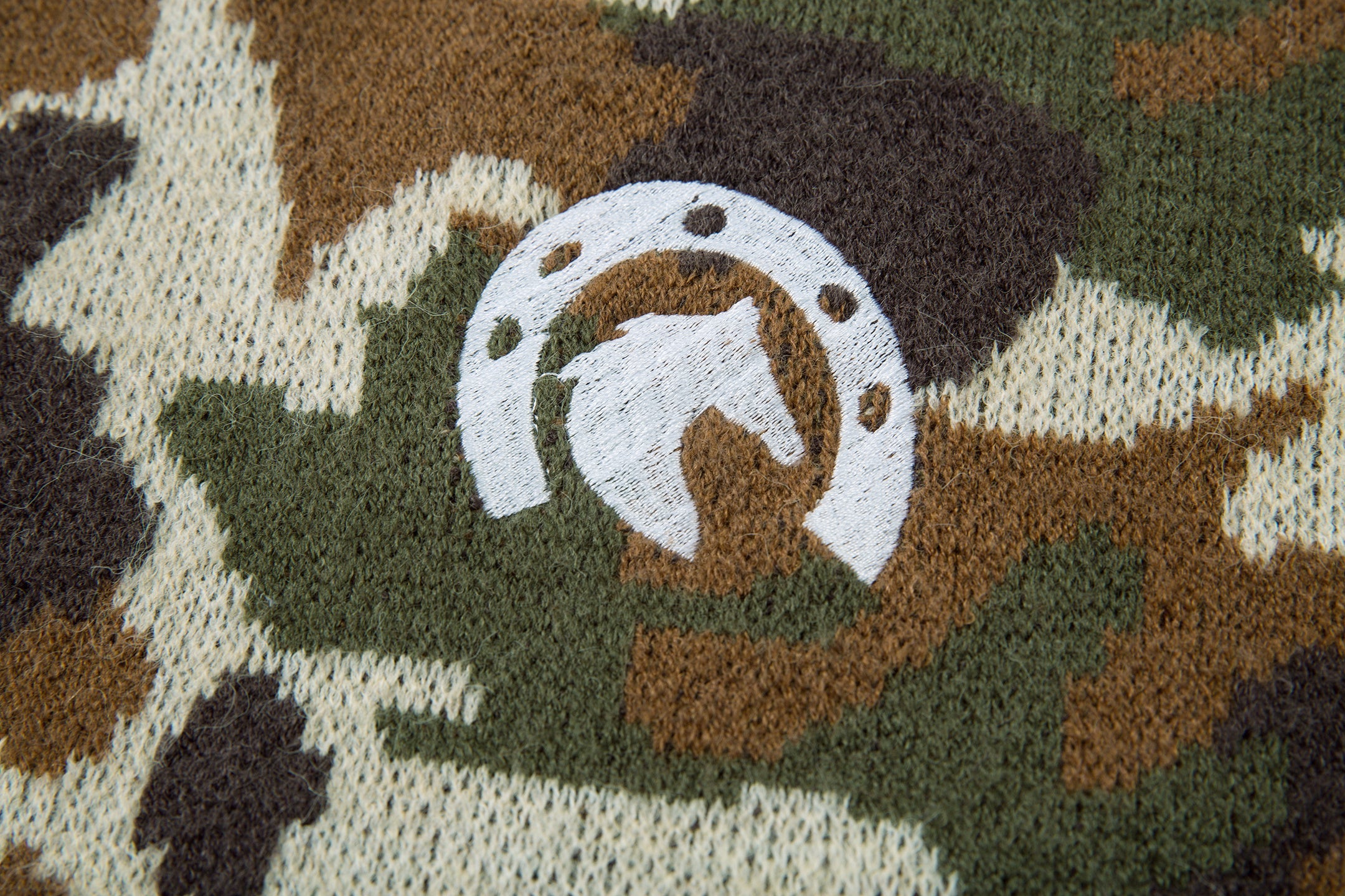 3-6-5.shop “07 Camo Knit Sweater”