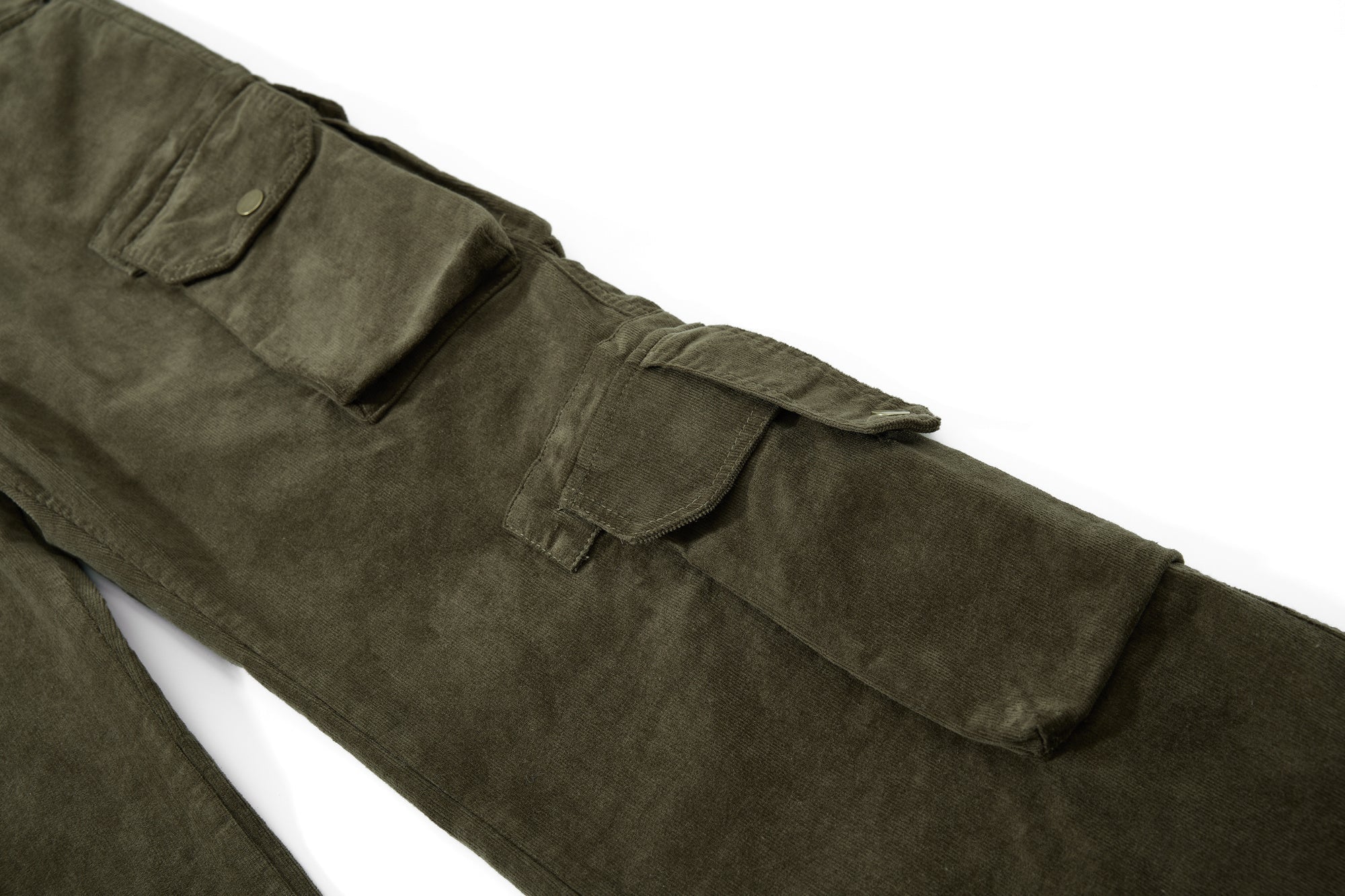 3-6-5.shop Washed Utility Flared Pants