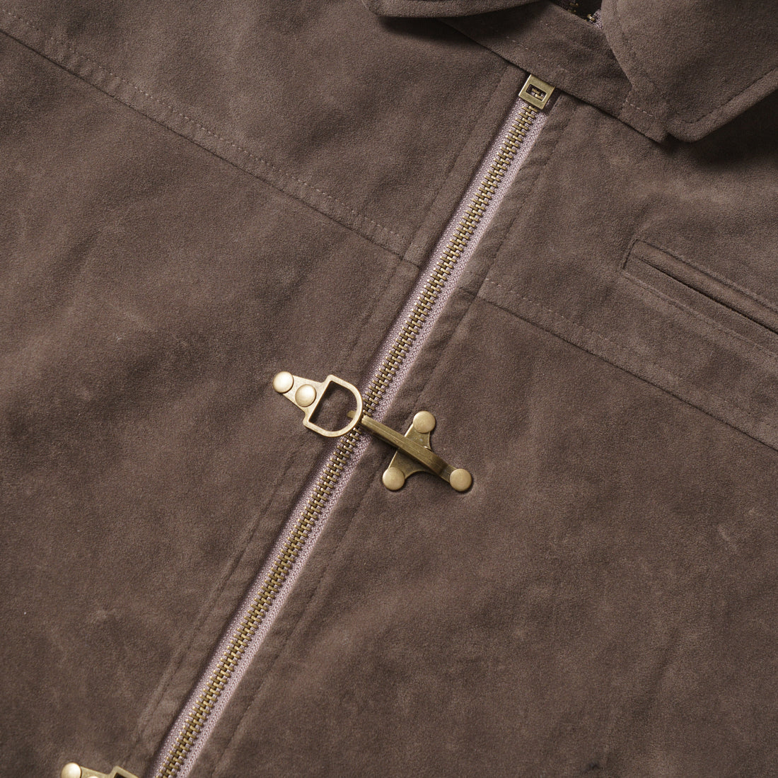 3-6-5.shop Vintage Toggle Zip Jacket