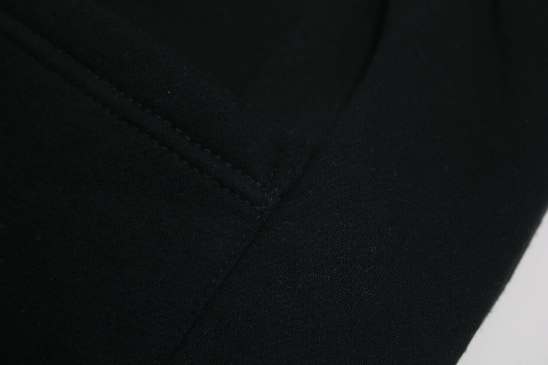 3-6-5.shop Fleece-Lined Glitter Star Wide-Leg Sweatpants