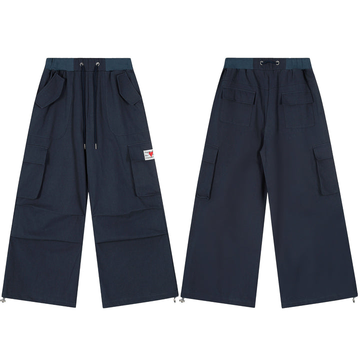 3-6-5.shop Classic Utility Wide-Leg Pants