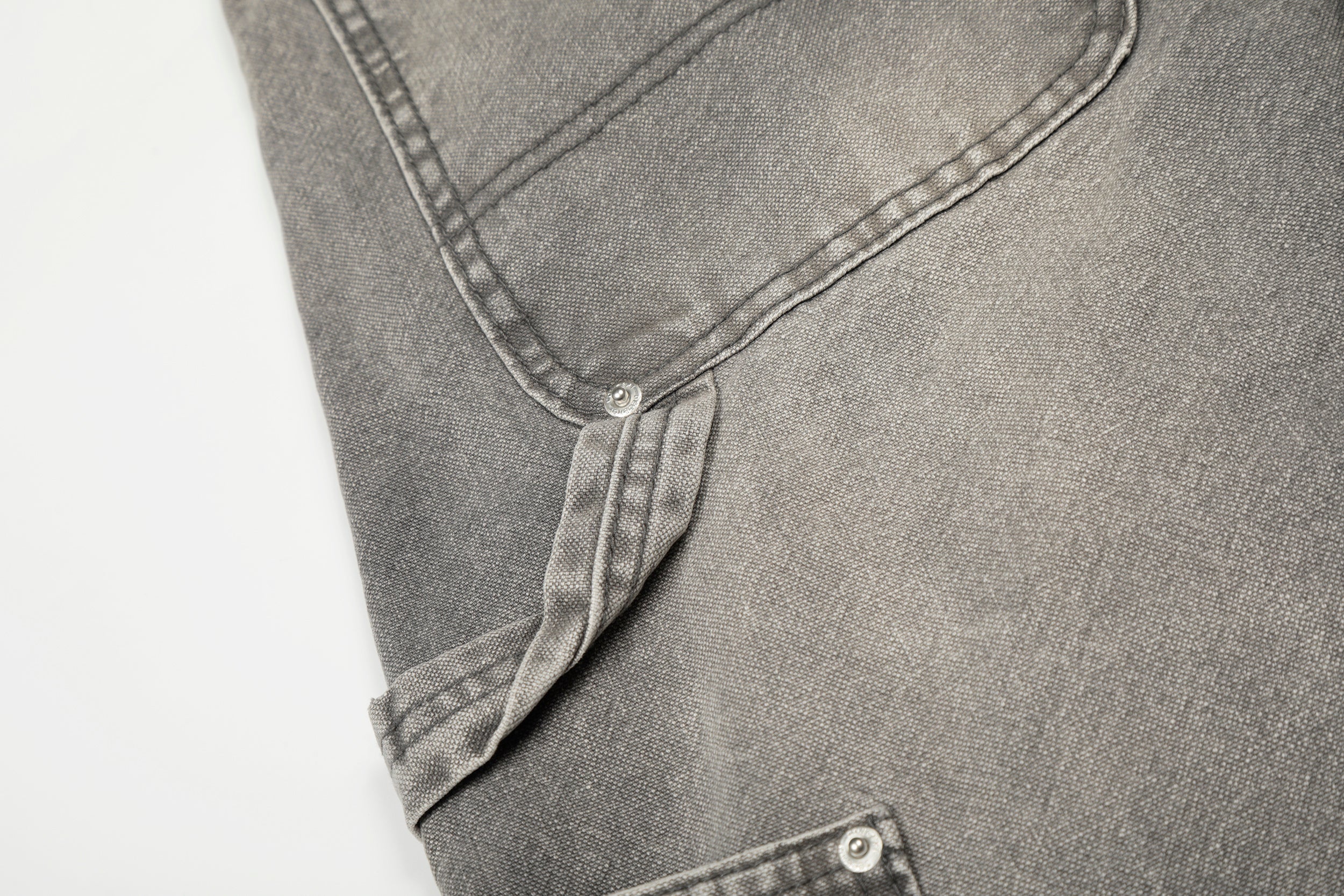 3-6-5.shop Washed Utility Distressed Denim Jeans