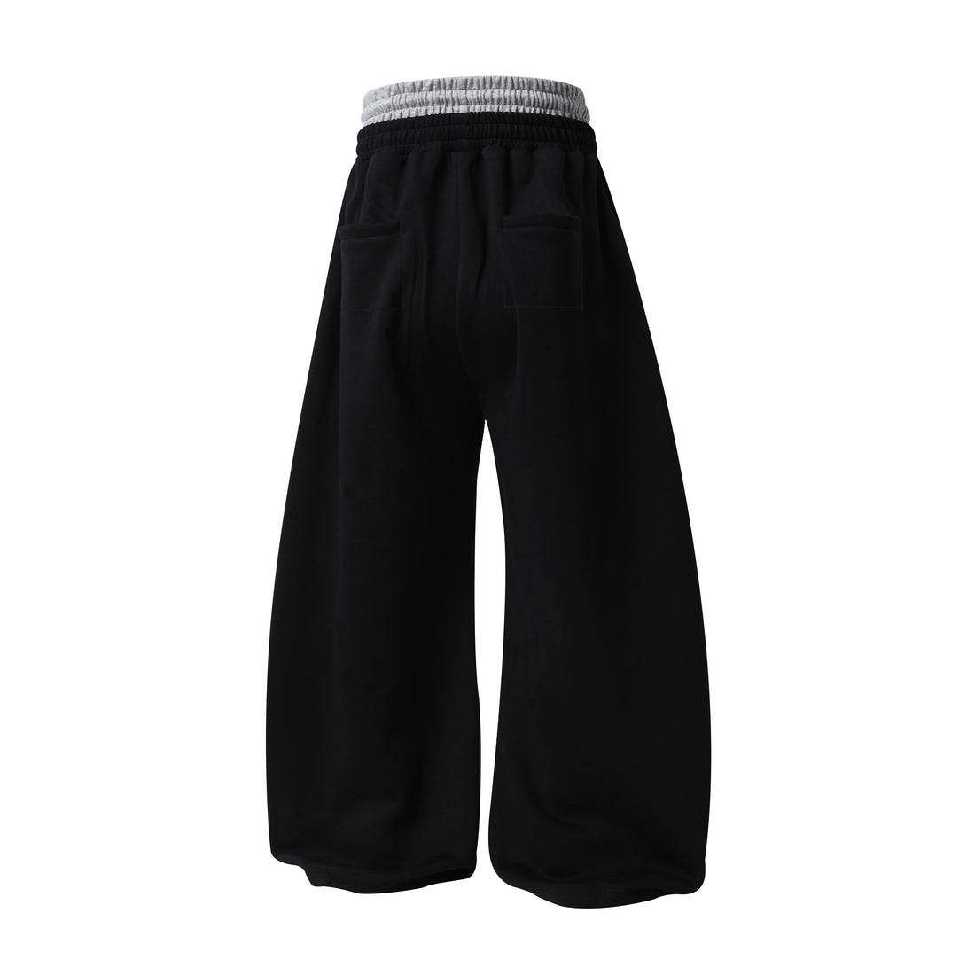 3-6-5.shop 77 Patchwork Wide-Leg Sweatpants