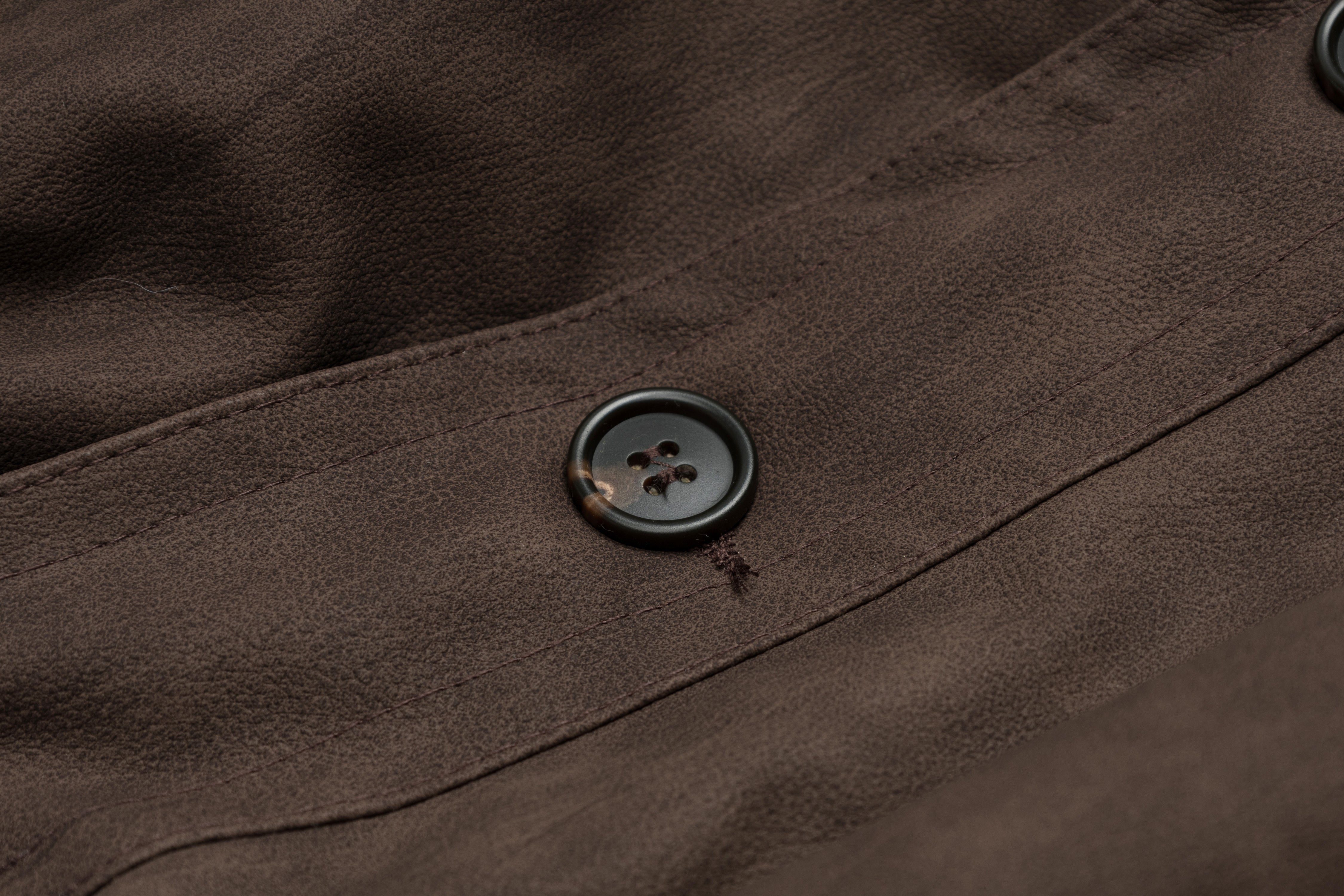 3-6-5.shop Fur-Collar Studded PU Jacket