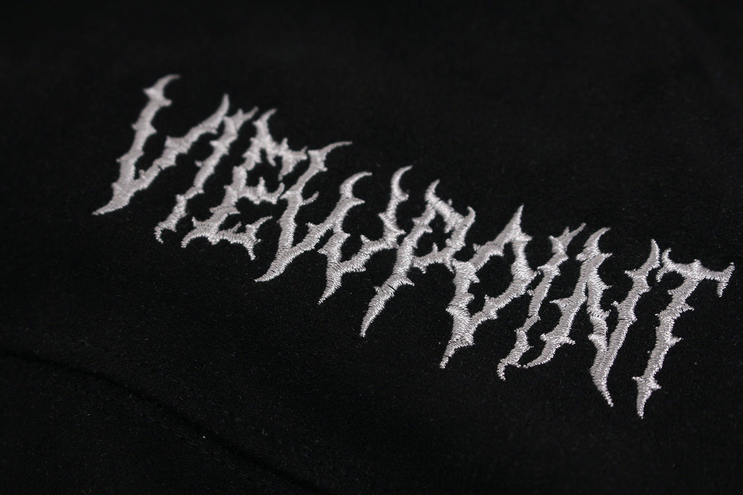 3-6-5.shop “Viewpoint” Suede Track Hoodie