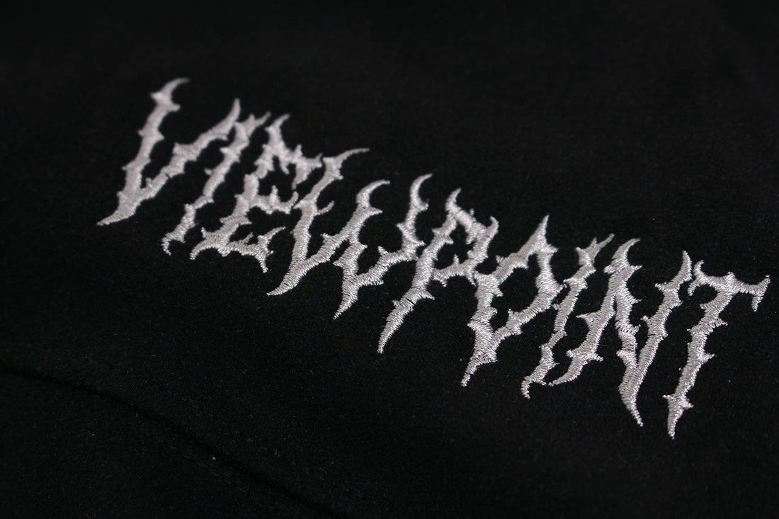 3-6-5.shop “Viewpoint” Suede Track Hoodie