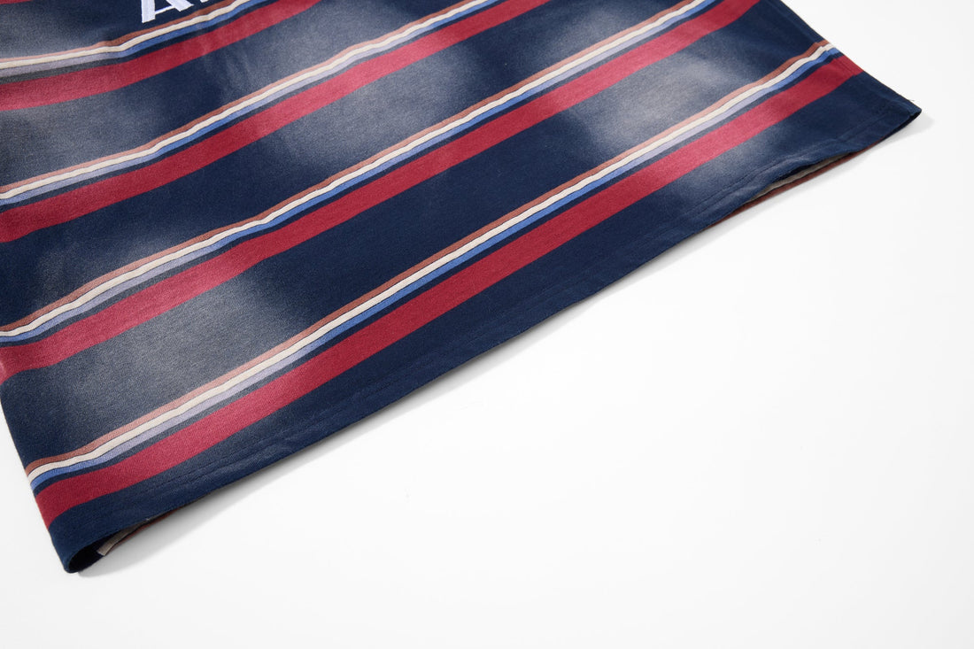 3-6-5.shop Layered Stripe Polo Long-Sleeve