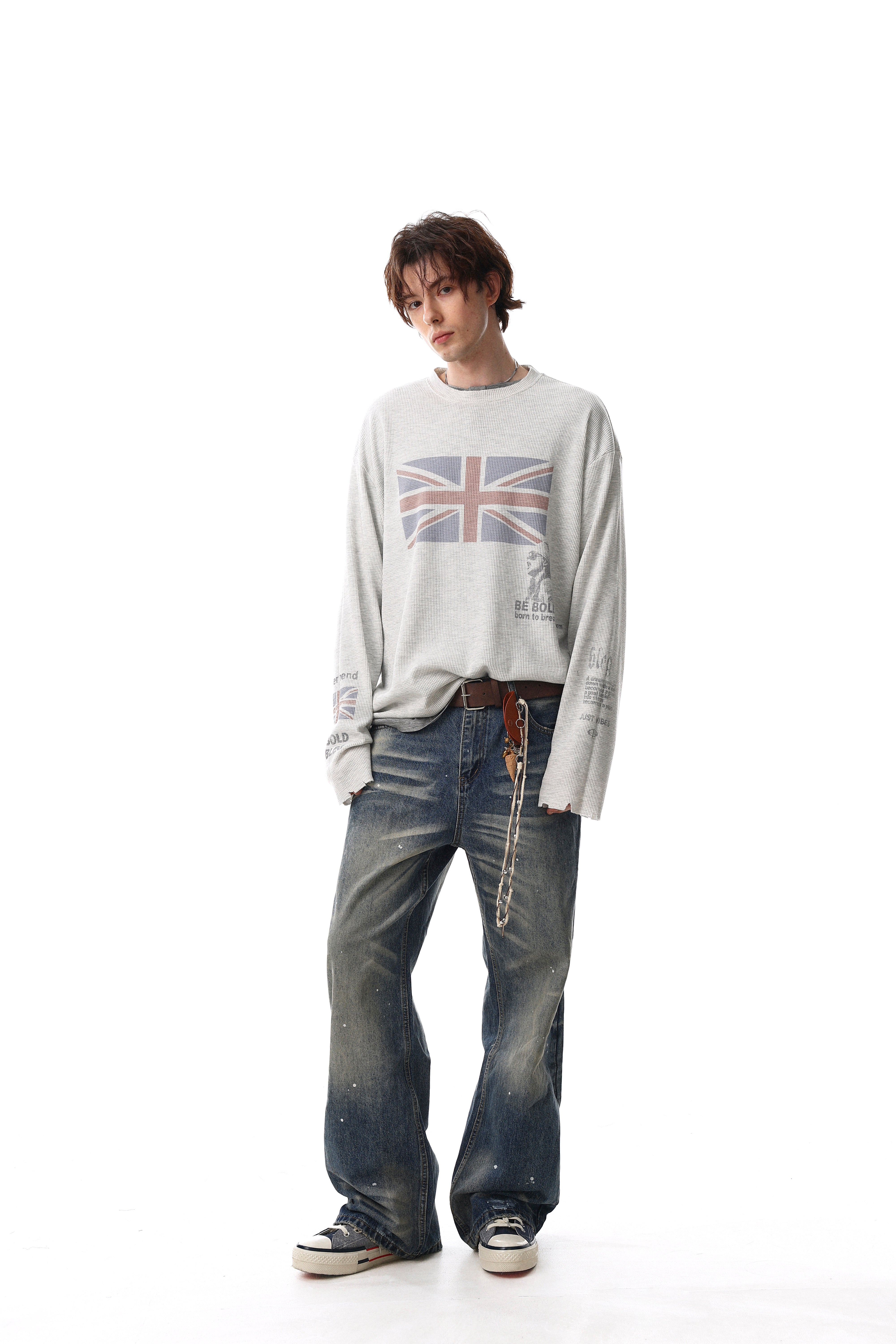 3-6-5.shop Union Graphic Long Sleeve Tee