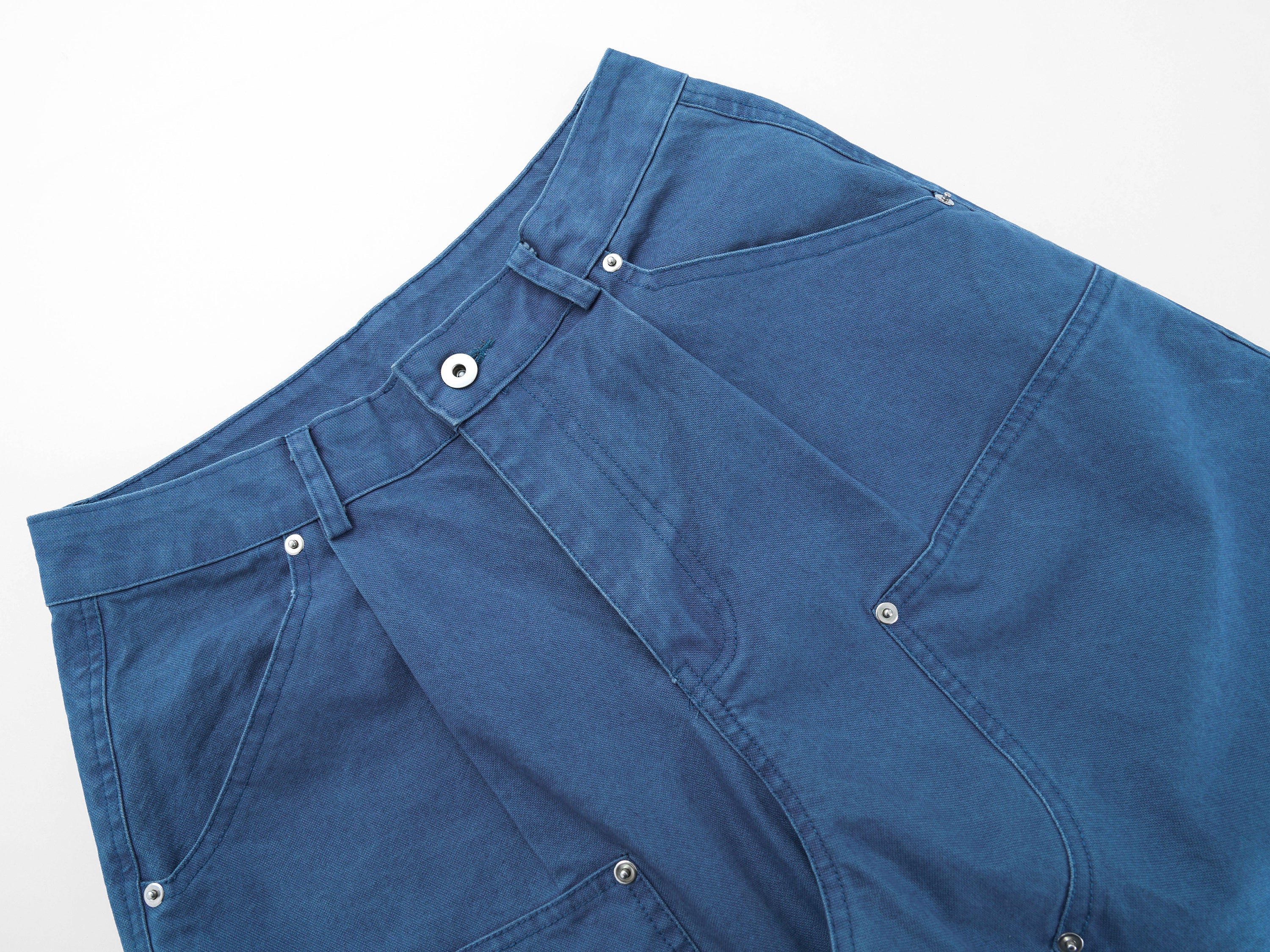 3-6-5.shop Utility Panel Wide-Leg Pants