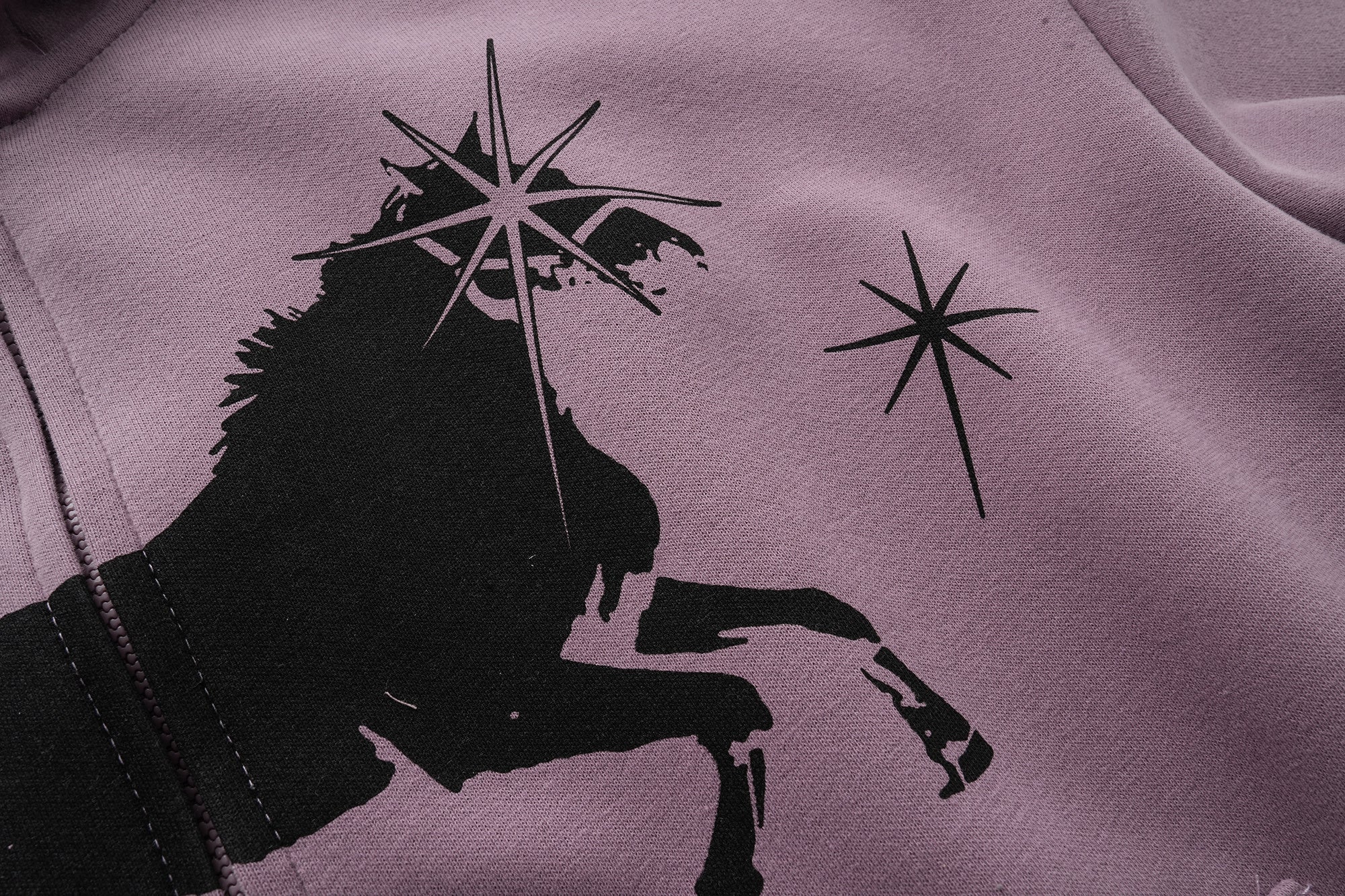 3-6-5.shop Graphic Zip Hoodie