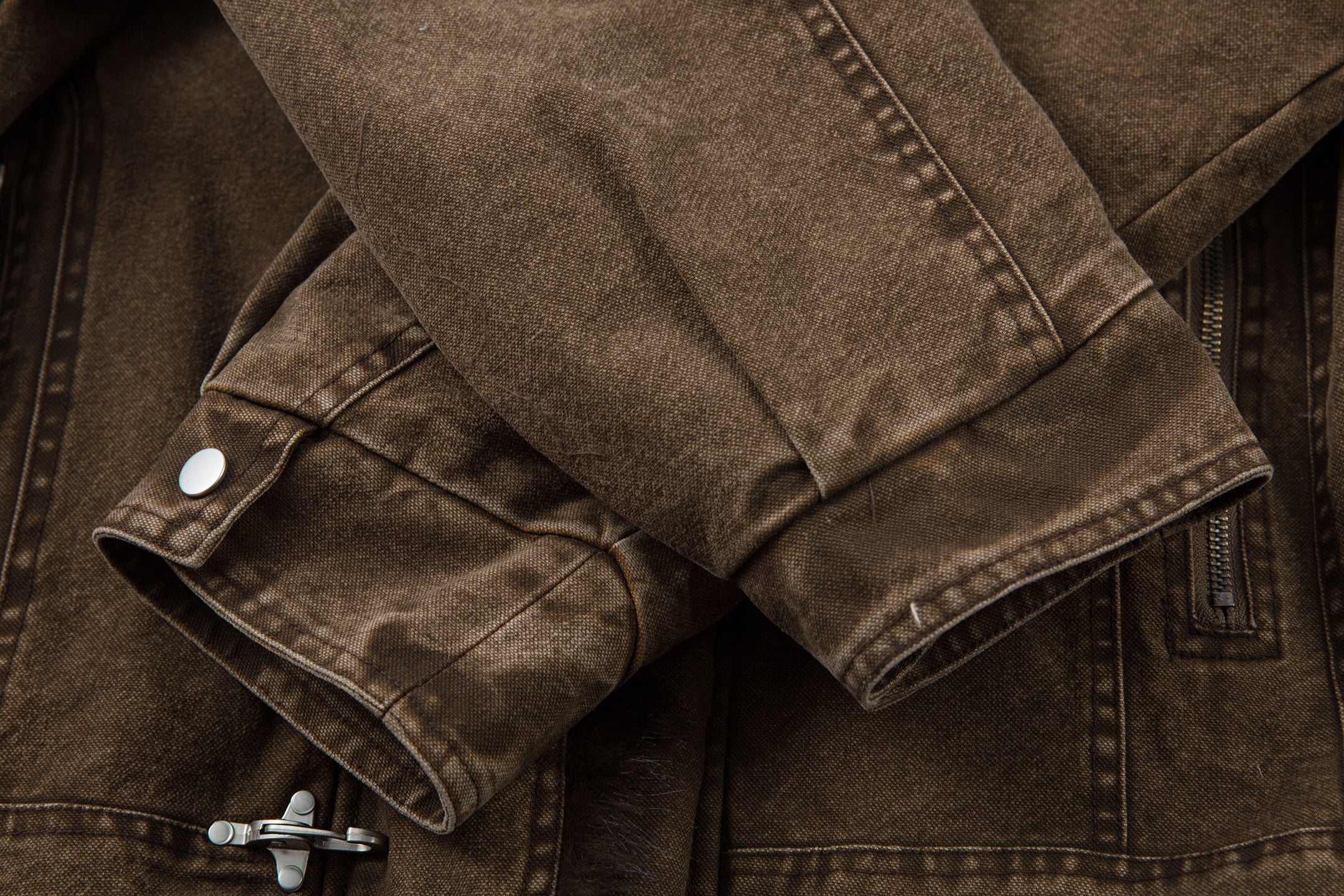 3-6-5.shop Toggle Fur-Lined Jacket