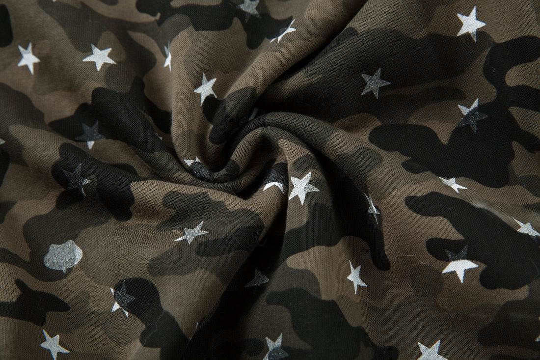 3-6-5.shop Star Camo Wide-Leg Sweatpants