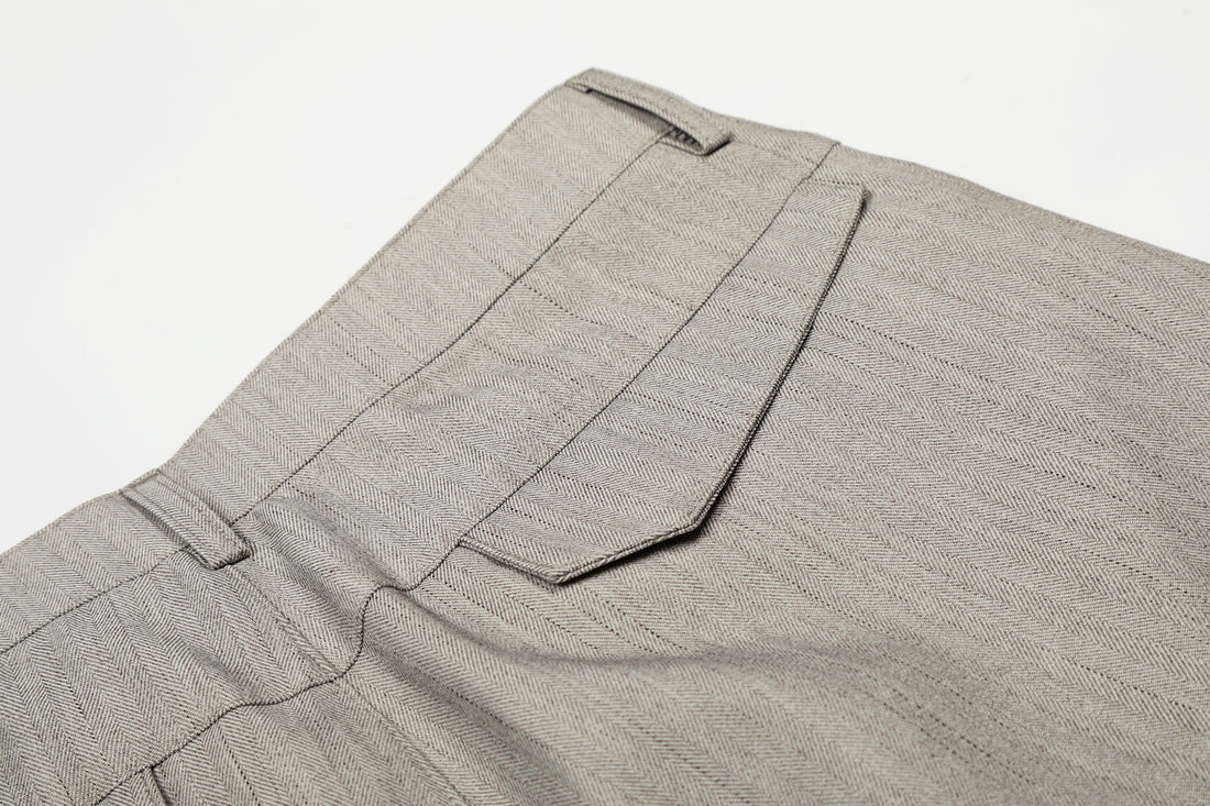 3-6-5.shop Wide-Leg Tailored Pants