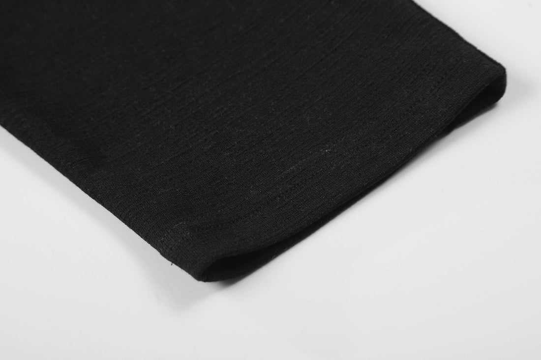 3-6-5.shop Graphic Long Sleeve Henley Shirt