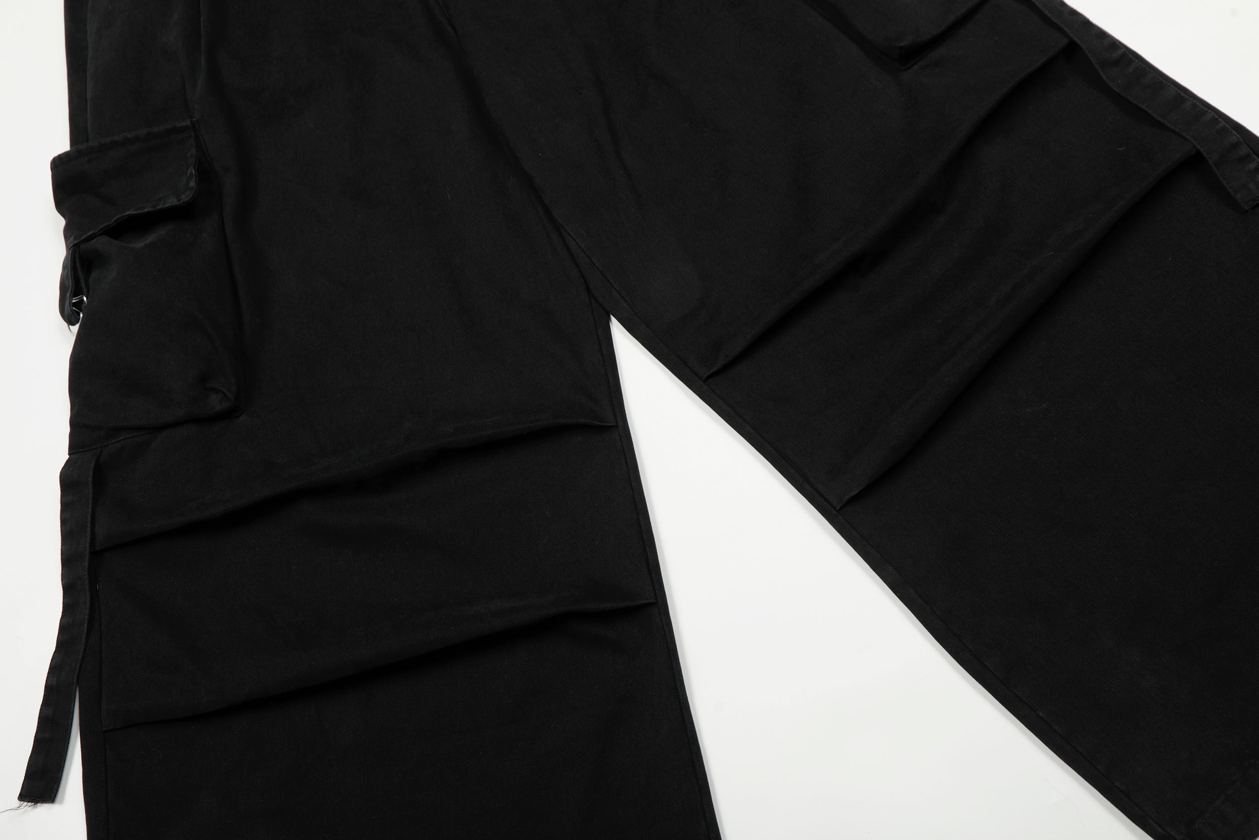 3-6-5.shop Typography Cargo Wide-Leg Pants