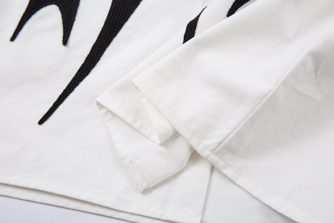 3-6-5.shop Tribal Flame Layered Shirt