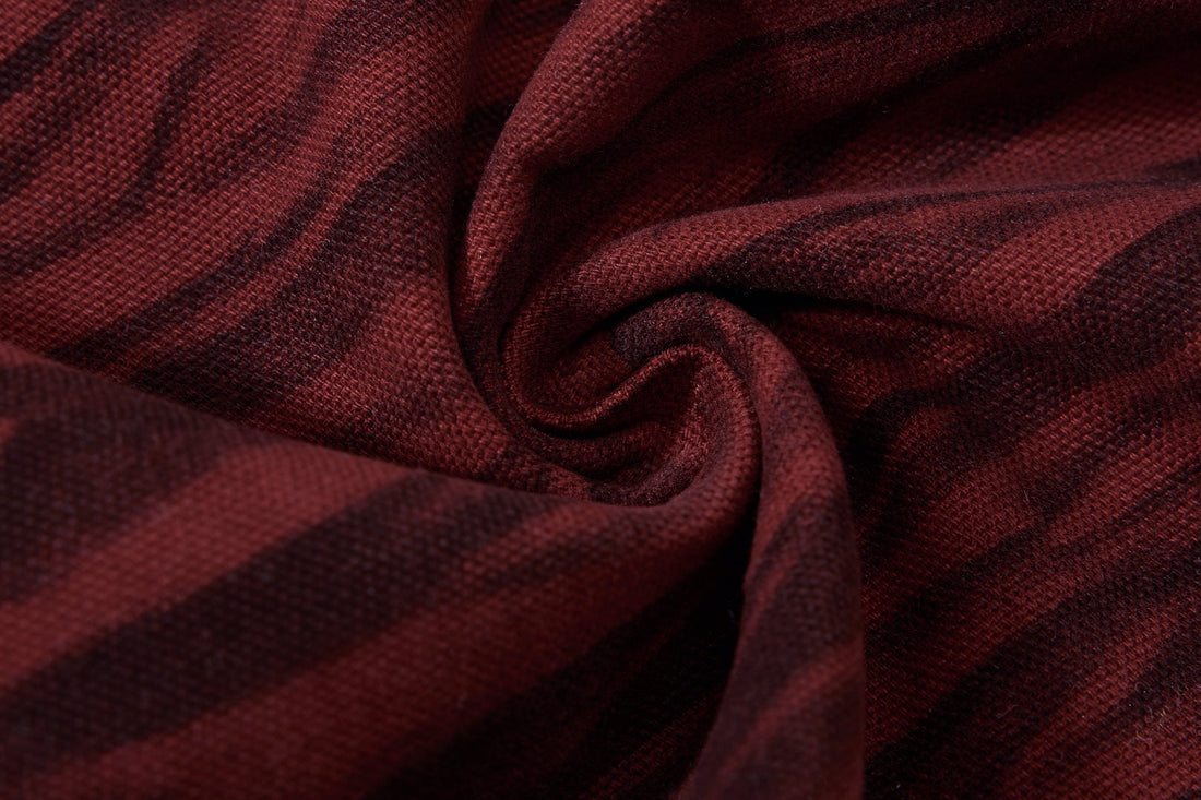 3-6-5.shop Tiger-Pattern Flared Pants