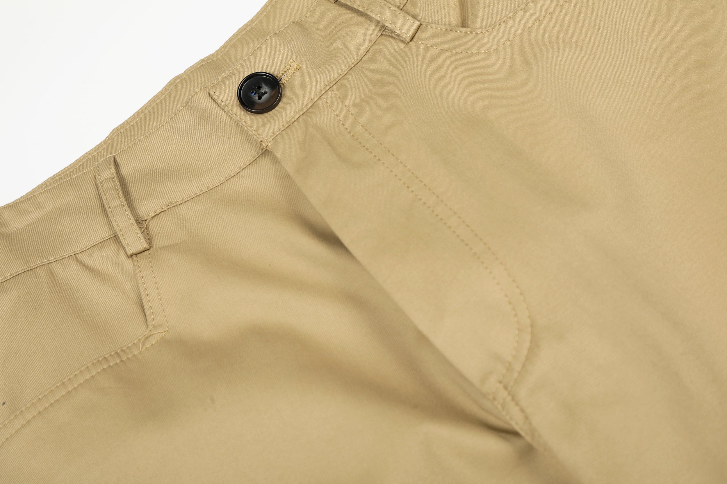3-6-5.shop Curved Seam Cargo Pants – Khaki