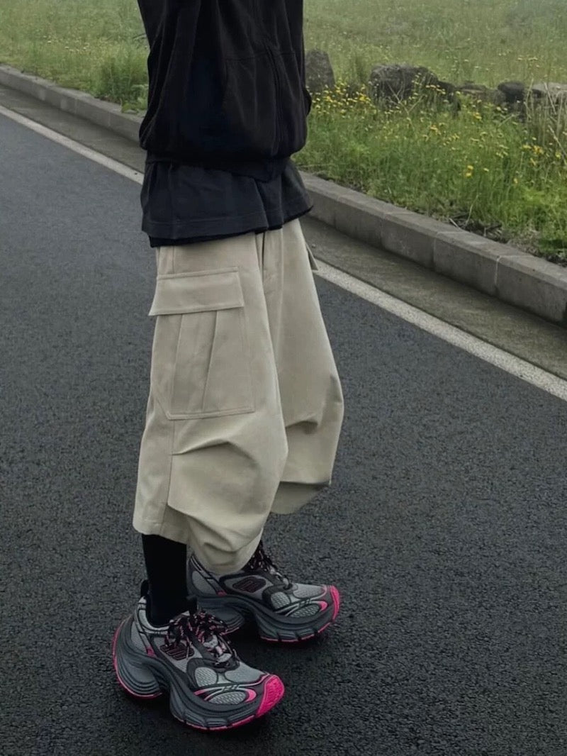 3-6-5.shop Multi-Layer Cargo Shorts