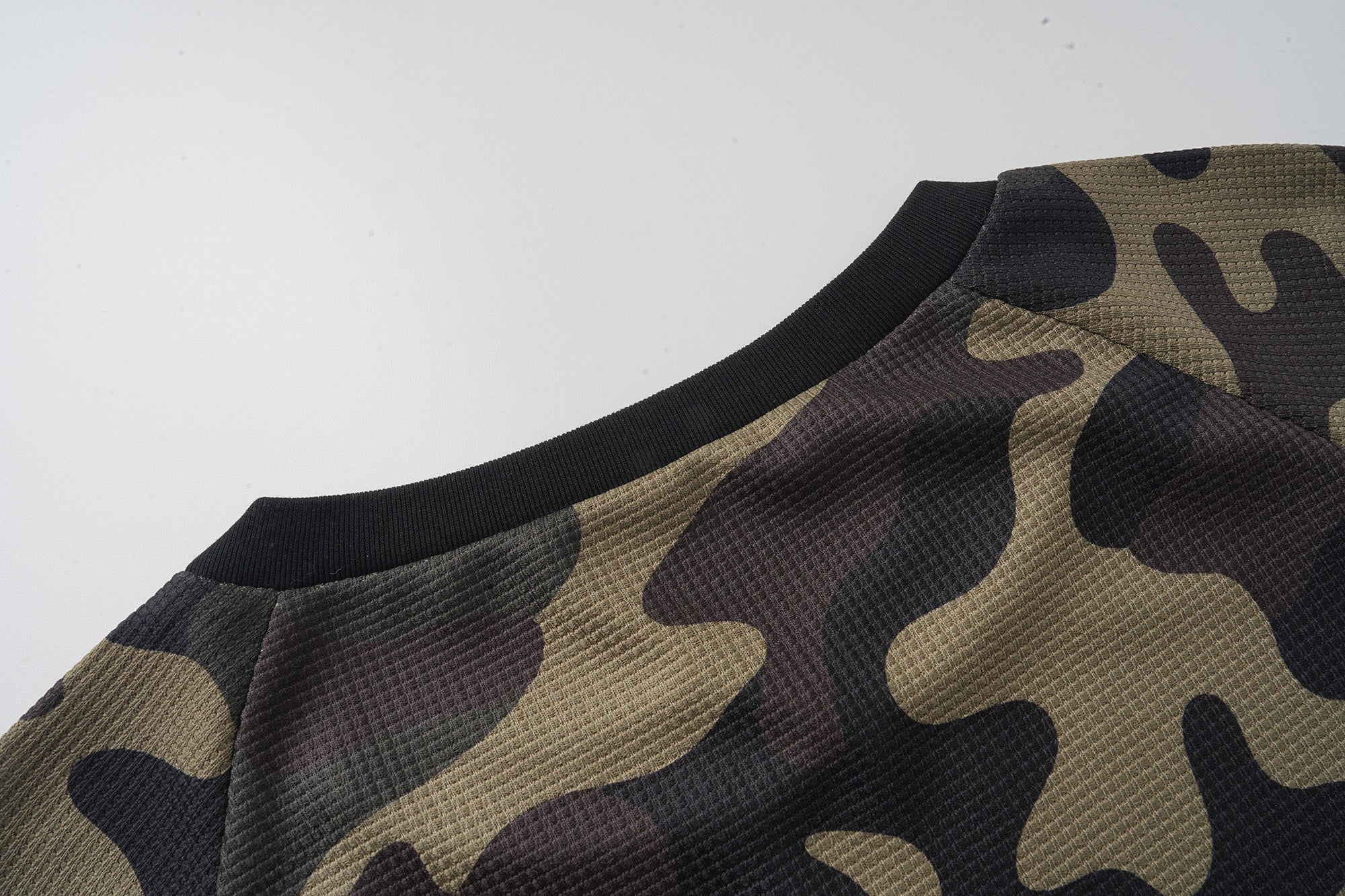 3-6-5.shop Camo Graphic Long Sleeve Jersey