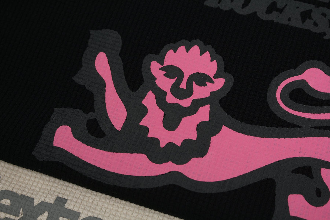 3-6-5.shop Vintage Newspaper Graphic Waffle Tee