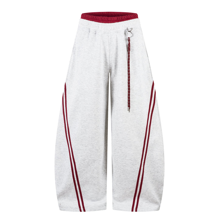 3-6-5.shop Double Stripe Barrel Sweatpants