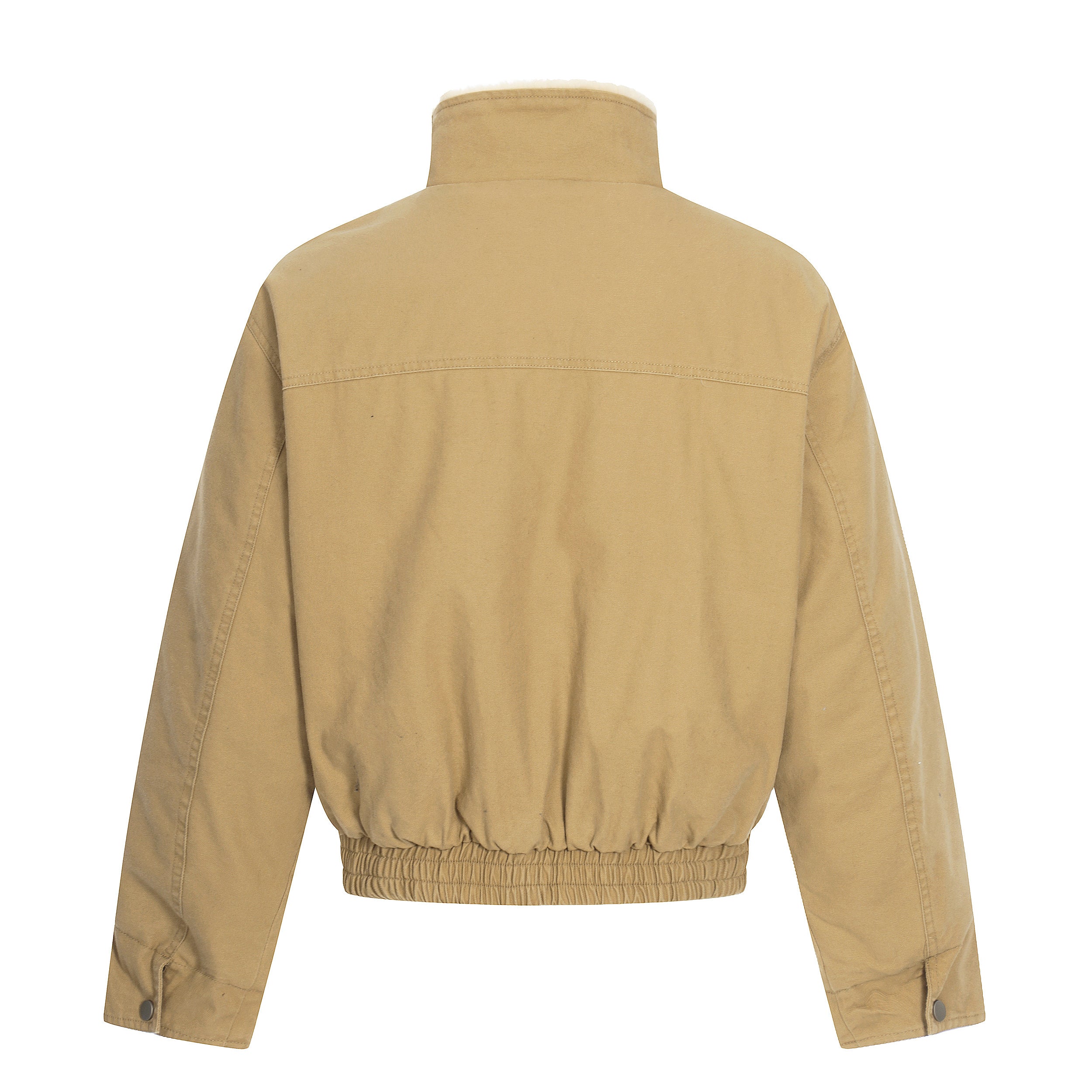 3-6-5.shop Toggle Sherpa Bomber Jacket