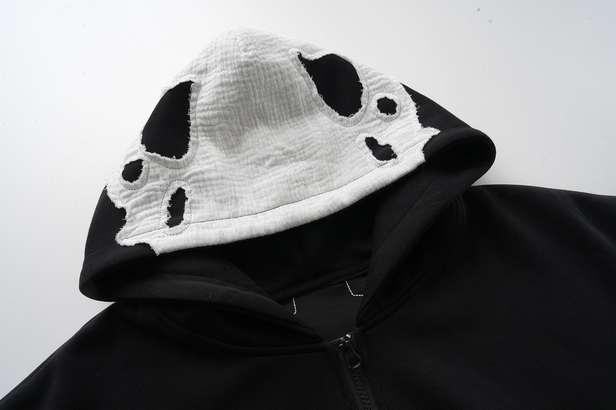 3-6-5.shop Skeleton Zip-Up Hoodie