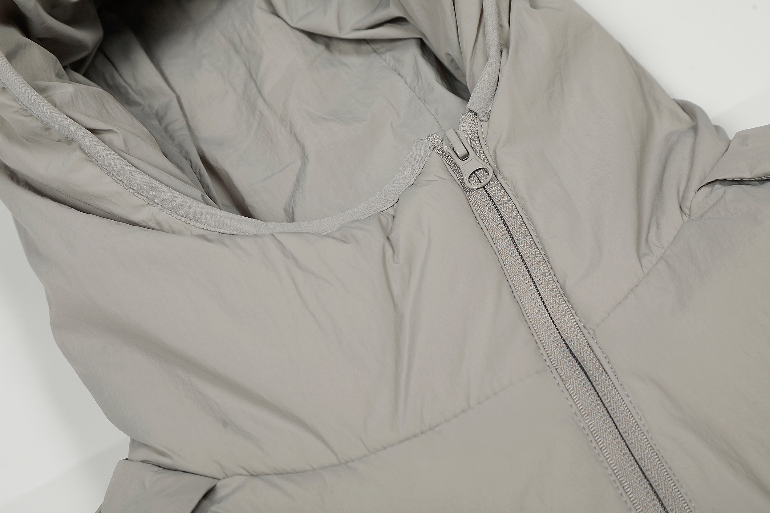 3-6-5.shop Asymmetric Zipper Puffer Jacket