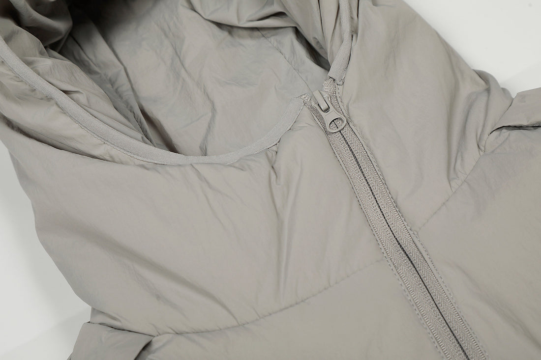 3-6-5.shop Asymmetric Zipper Puffer Jacket