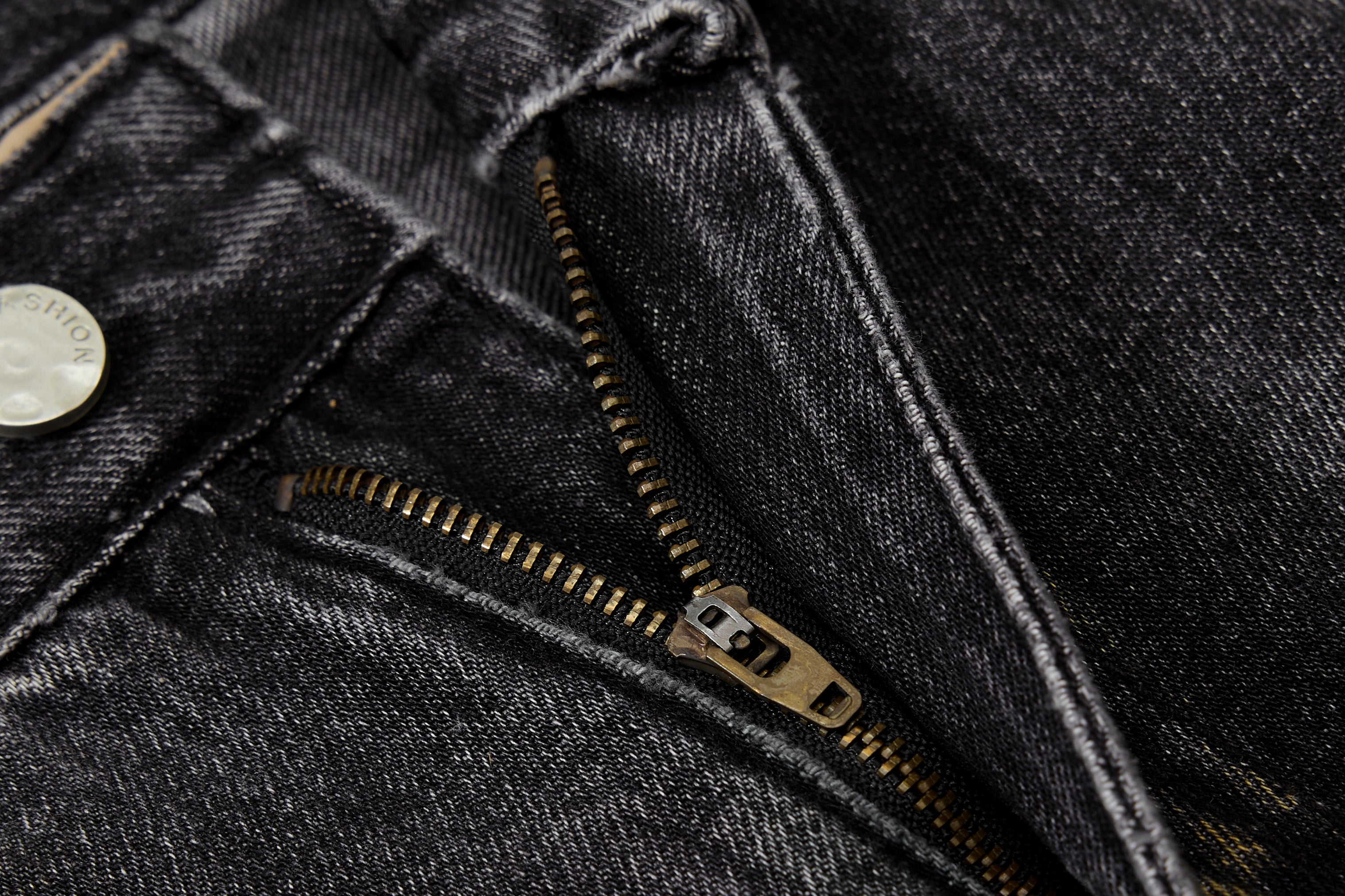 3-6-5.shop Vintage Washed Curved Denim Pants