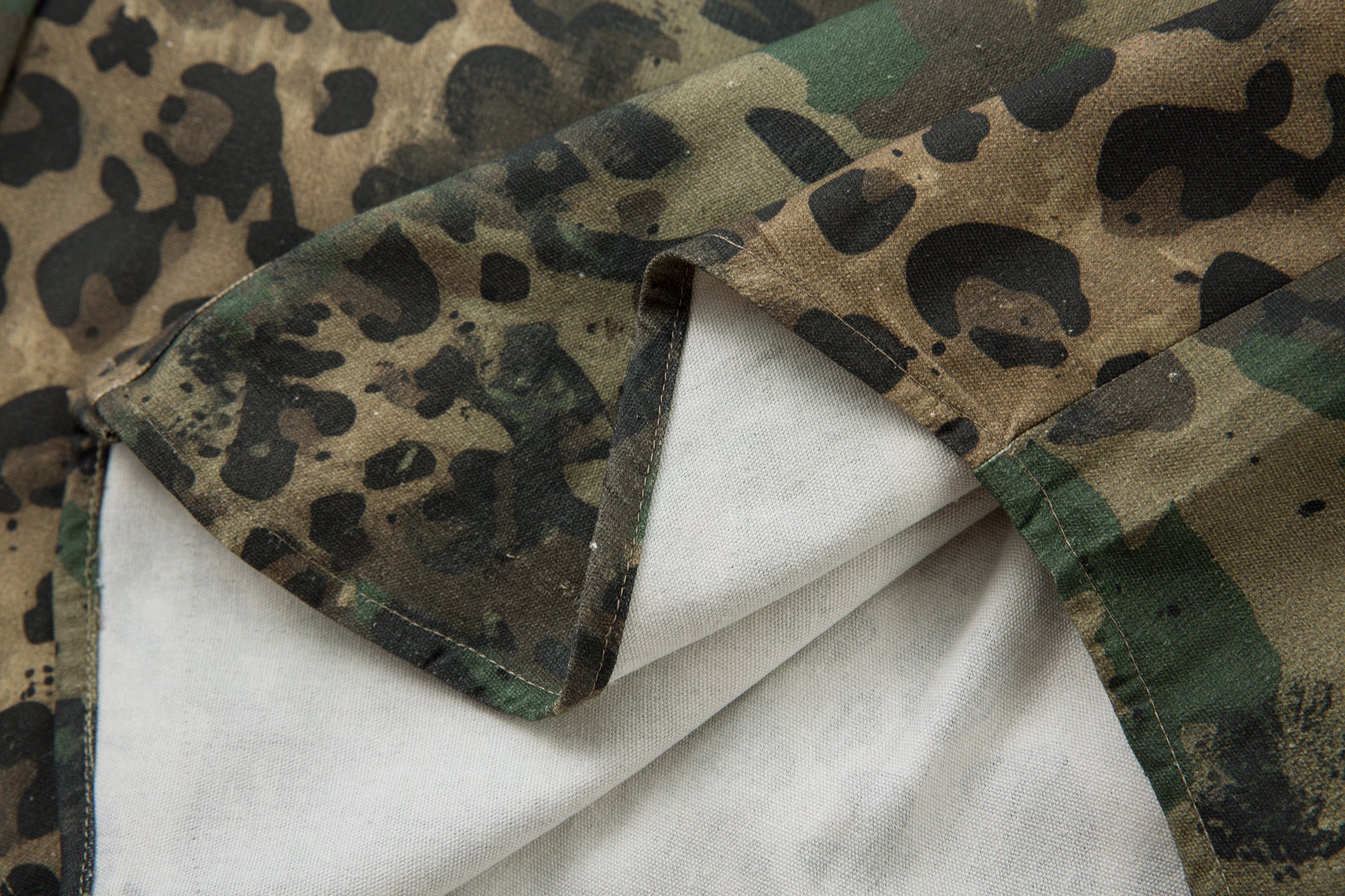 3-6-5.shop Camo-Leopard Hybrid Utility Shirt