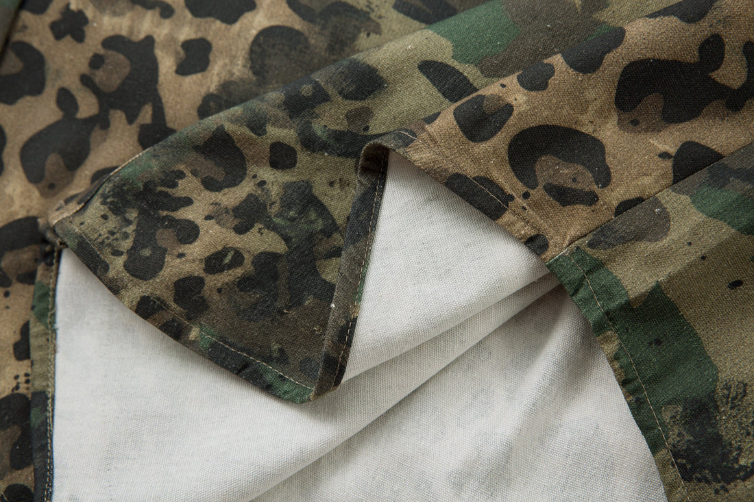 3-6-5.shop Camo-Leopard Hybrid Utility Shirt