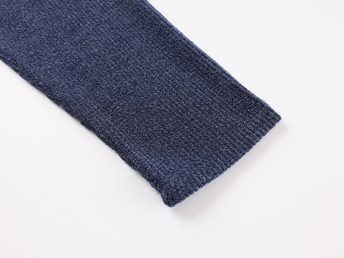 3-6-5.shop Ribbed Henley Long-Sleeve Tee