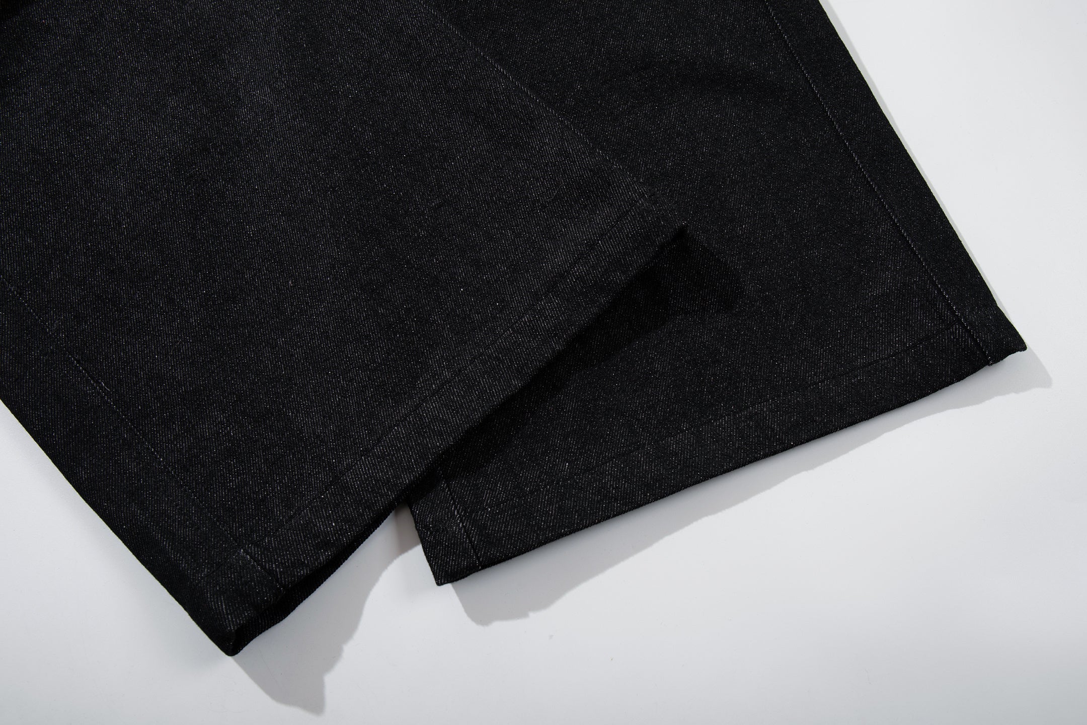 3-6-5.shop Wide Leg Button Fly Denim Pants