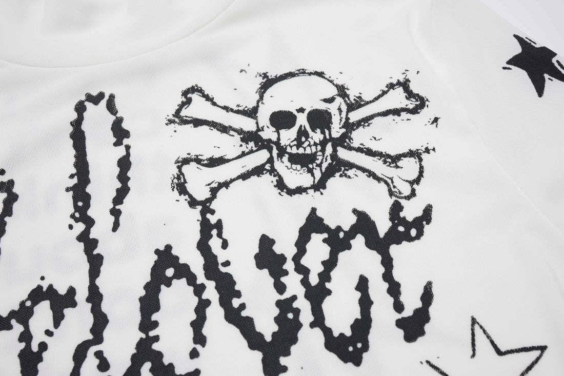 3-6-5.shop Graphic Long Sleeve Top
